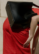 Noa Black Leather Tote