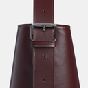 Noa Burgundy Leather Tote