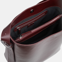 Noa Burgundy Leather Tote
