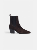 Margot Deep Brown Suede