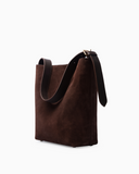 Noa Deep Brown Leather Tote