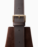 Noa Deep Brown Leather Tote