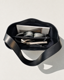 Noa Black Leather Tote