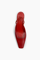 Nina Red Slingback