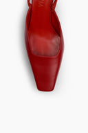 Nina Red Slingback